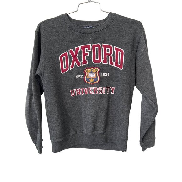 Oxford University Crewneck Sweatshirt Women S Official Merchandise College Retro - Picture 1 of 12